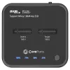 CoreParts MS-CLONER-NVME opslag-dockingstation USB 3.2 Gen 2 (3.1 Gen 2) Type-C zwart