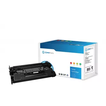 CoreParts toner zwart CF287A, 9000 pagina's, zwart, 1 st.