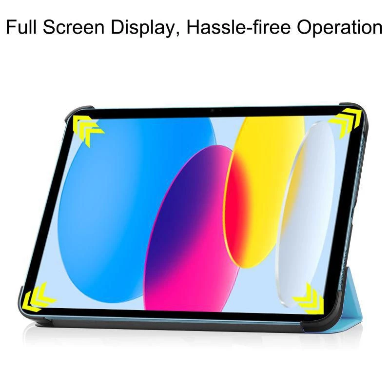 CoreParts TABX-IP10-COVER5 Tablet-hoes 27,7 cm (10,9 inch) Flip-case blauw