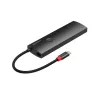 MicroConnect USB3.2CCOM20 USB-C naar HDMI minidock, 4K 60Hz, RJ45, 3x USB-A