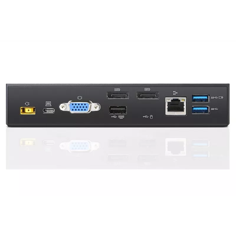 Lenovo ThinkPad USB-C bedraad USB 3.2 Gen 1 Type-C zwart Ethernet 90W