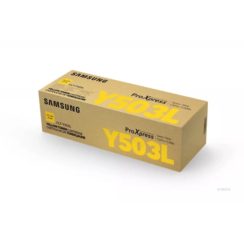 Samsung CLT-Y503L tonerpatroon 1 stk. origineel geel