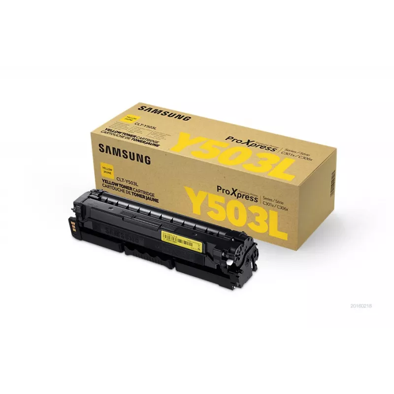 Samsung CLT-Y503L tonerpatroon 1 stk. origineel geel