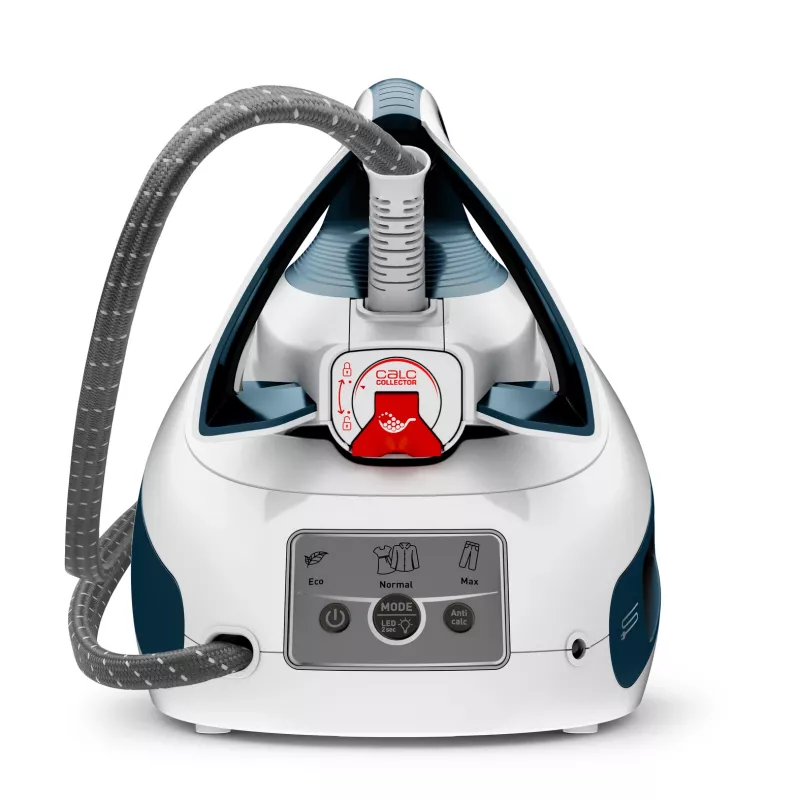 Tefal Express Power SV8111 1,8 l Durilium AirGlide Autoclean-strijkzool blauw, wit
