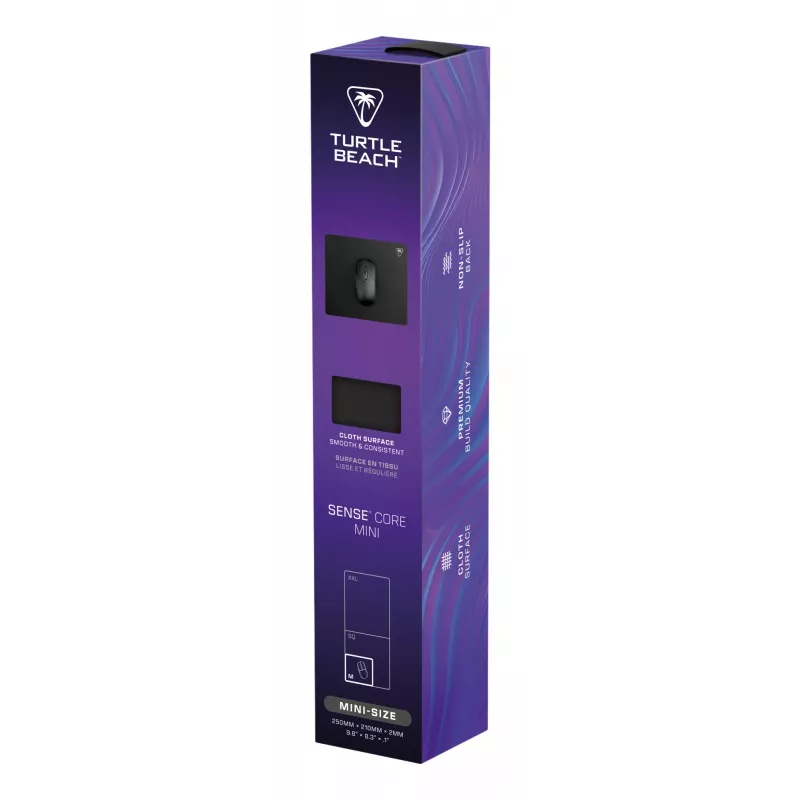 Turtle Beach Sense Core Mini gaming-muismat zwart