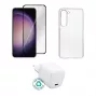 Beschermkap laadpoort glas eSTUFF voor Samsung Galaxy S25 — bruin