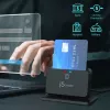 j5create JUR261 USB™ Smart Card / CAC Reader-standaard, USB Type-A/USB Type-C, zwart, 95 g