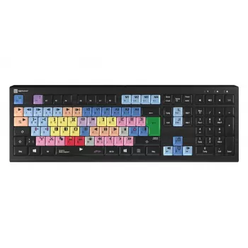 Logickeyboard Avid Media Composer ASTRA 2 toetsenbord met achtergrondverlichting pc Duits (LKB-MCOM4-A2PC-DE)