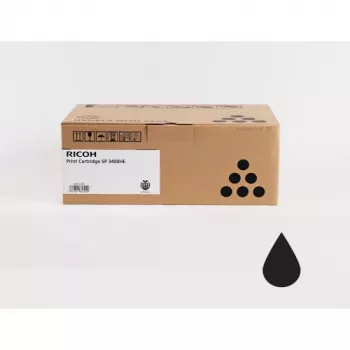 Toner Ricoh Toner 407647 SP3400LE zwart 6000 pagina's