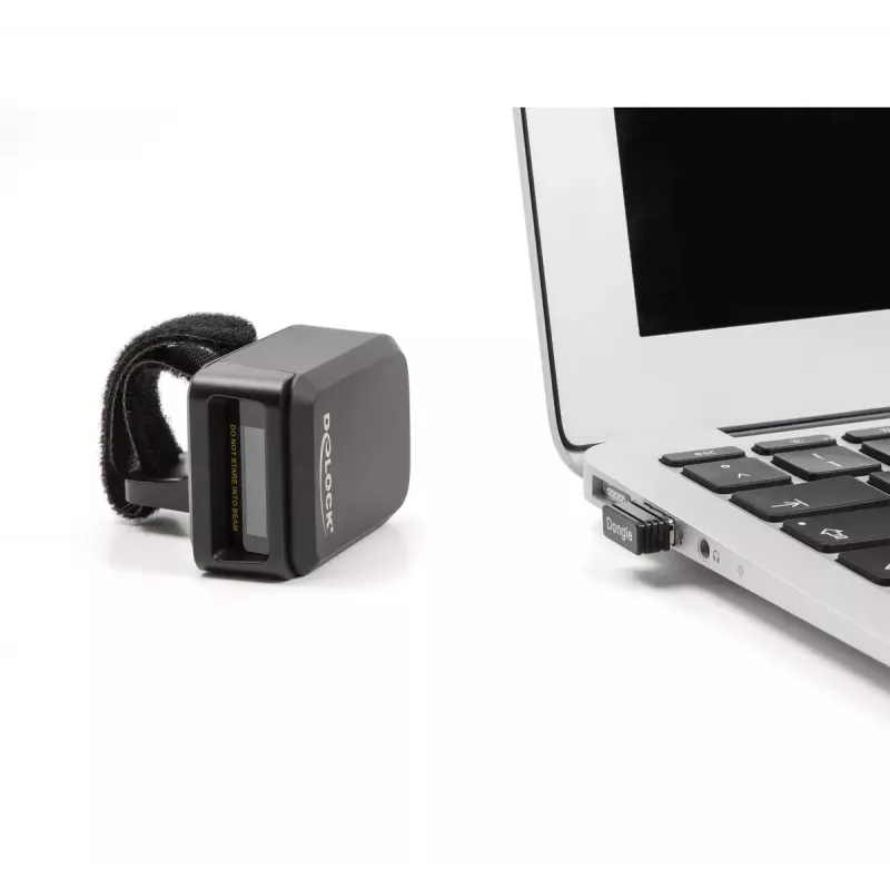 Draagbare barcodescanner DeLOCK 90607 1D 2D draadloos Bluetooth