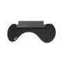 BakkerElkhuizen ErgoSlider+ onderarmsteun asymmetrisch, zwart, donkergrijs, geel, spaanplaat, kunststof, polyurethaan (PU), staal, klembevestiging, Taiwan, 310 mm, 665 mm