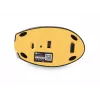 BakkerElkhuizen Handshake muis links, linkshandig, verticaal design, optisch, RF draadloos + Bluetooth + USB Type-C, 6400 DPI, zwart, grijs