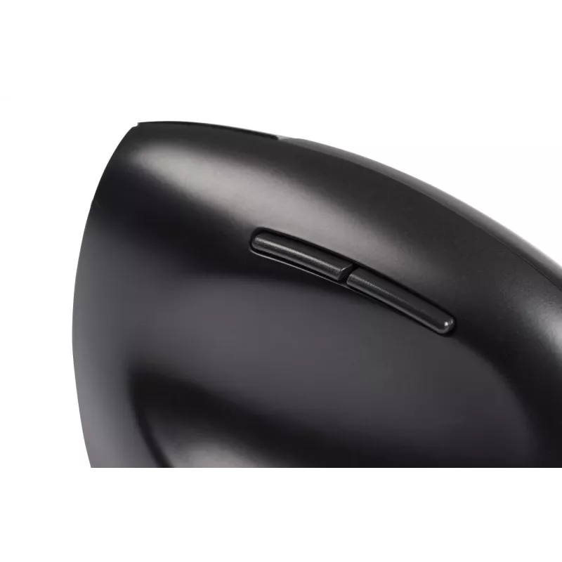 BakkerElkhuizen Handshake muis rechts, rechtshandig, verticaal design, optisch, RF draadloos + Bluetooth + USB Type-C, 6400 DPI, zwart, grijs