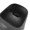 BakkerElkhuizen PRF Pro muis rechts, rechtshandig, verticaal design, optisch, RF draadloos + Bluetooth + USB Type-C, 2400 DPI, zwart, grijs