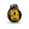 BakkerElkhuizen PRF Pro muis links, linkshandig, verticaal design, optisch, RF draadloos + Bluetooth + USB Type-C, 2400 DPI, zwart, grijs