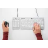 BakkerElkhuizen UltraBoard 955 V2 Numeric, USB, 22, laptop/pc, 1,5 m, donkergrijs, lichtgrijs