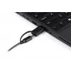 BakkerElkhuizen UltraBoard 955 V2 Numeric, USB, 22, laptop/pc, 1,5 m, donkergrijs, lichtgrijs