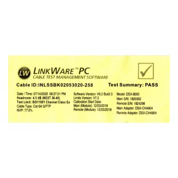 InLine B-74805 Cat.6A S/FTP patchkabel, TPE flexibel, 5 m, grijs, 25-pack (B-Pack)