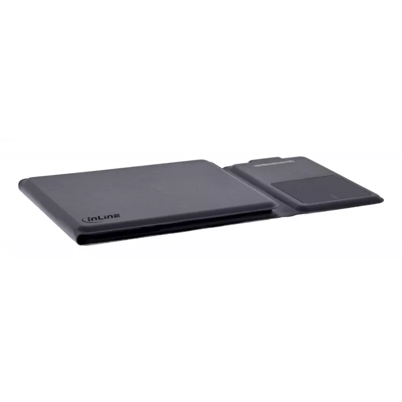 InLine 55379B Toetsenbord Universeel Bluetooth QWERTZ Duits Zwart