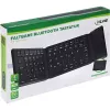 InLine 55379B Toetsenbord Universeel Bluetooth QWERTZ Duits Zwart