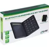 InLine 55379G Bluetooth-numeriek toetsenbord met touchpad en display, opvouwbaar, zwart