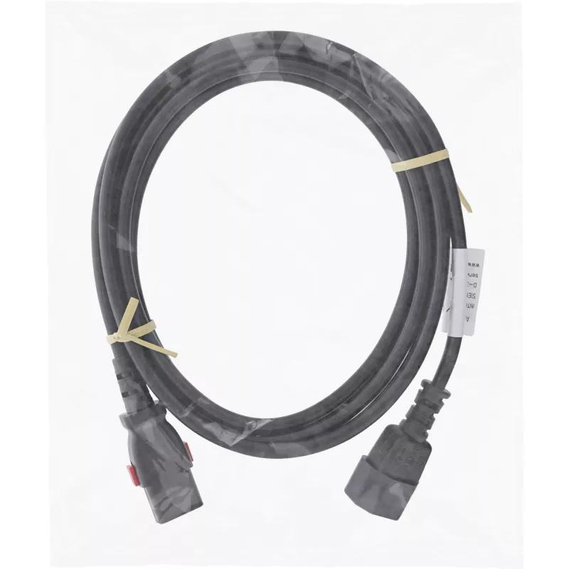 InLine 16935L stroomkabel zwart 5 m IEC C13 IEC C14