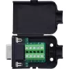 InLine 92501G Aansluitklem terminalblock / D-Sub 9 Zwart