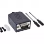 InLine 92501I Kabelverbinder klemmenstrook / D-Sub 9 Zwart