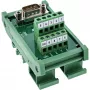 InLine 92501L Kabelverbinder klemmenblok / D-Sub 9 Groen