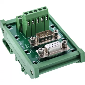 InLine 92501M Kabelverbinder klemmenstrook / D-Sub 9 Groen