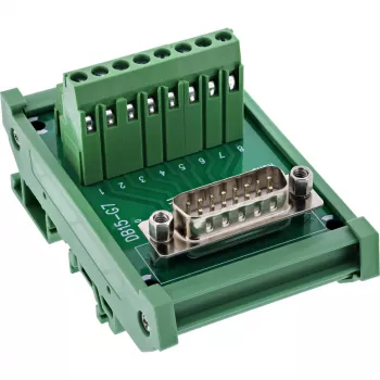 InLine 92502D Kabelverbinder klemmenstrook / D-Sub 15 Groen
