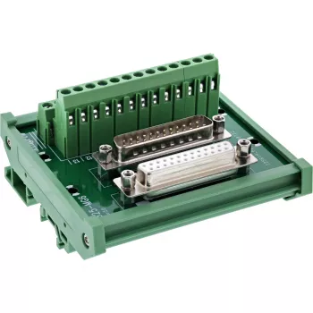 InLine 92502G Kabelverbinder klemmenstrook / D-Sub 25 Groen