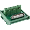 InLine 92502I Kabelverbinder klemmenstrook / D-Sub 25 Groen
