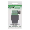 InLine 92504B Draadverbinder USB-A / klemmenstrook, 5-polig Zwart, Groen