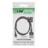 InLine 92504E Draadverbinder USB-C / klemmenstrook, 5-polig Zwart, Groen