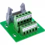 InLine 92504O kabelverbinder IDC 10 / rijgklem 5 klemmen groen, lichtgrijs