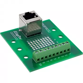 InLine 92505A kabelverbinder RJ45 8P8C / rijgklem 9 polen groen