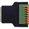 InLine 92505E kabelverbinder RJ45 8P8C / rijgklem, 8-polig zwart