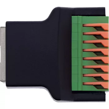 InLine 92505E kabelverbinder RJ45 8P8C / rijgklem, 8-polig zwart