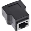 InLine 92505E kabelverbinder RJ45 8P8C / rijgklem, 8-polig zwart