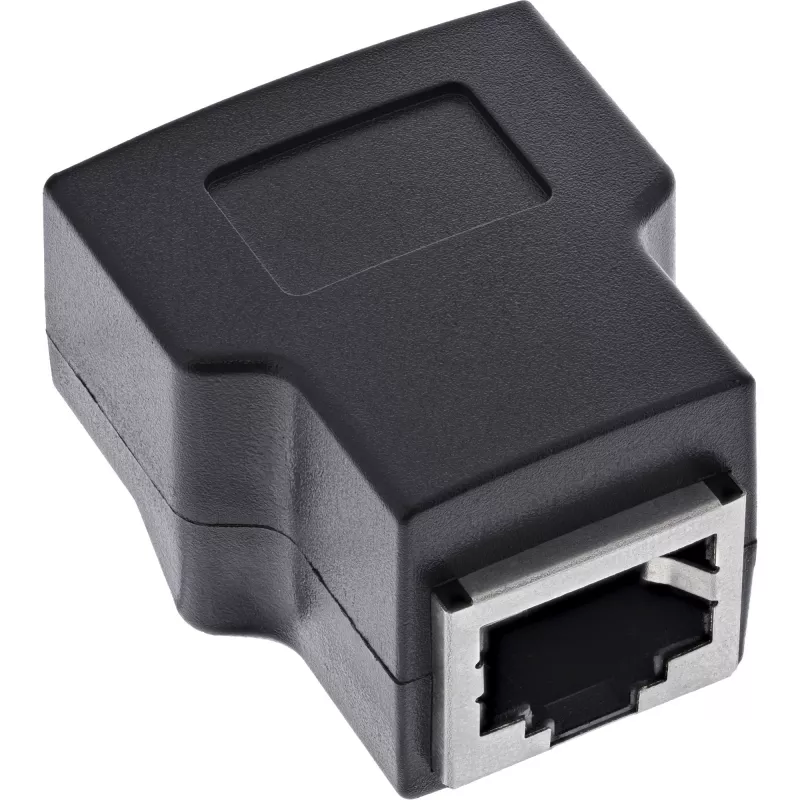 InLine 92505E kabelverbinder RJ45 8P8C / rijgklem, 8-polig zwart