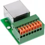 InLine 92505F draadverbinder RJ45 Cat.5e 8P8C / klemmenstrook, 8-polig groen