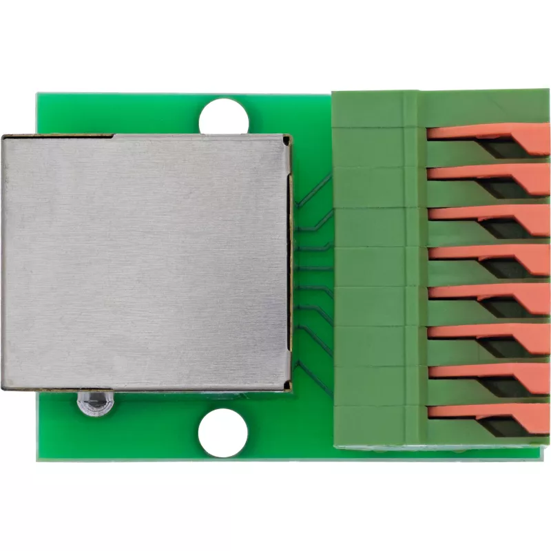 InLine 92505F draadverbinder RJ45 Cat.5e 8P8C / klemmenstrook, 8-polig groen