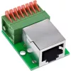 InLine 92505F draadverbinder RJ45 Cat.5e 8P8C / klemmenstrook, 8-polig groen