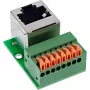 InLine 92505G draadverbinder RJ45 Cat.5e 8P8C / klemmenblok, 8-polig groen