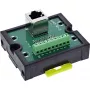InLine 92505J draadverbinder RJ45 8P8C / klemmenstrook, 9-polig, zwart, groen