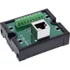 InLine 92505J draadverbinder RJ45 8P8C / klemmenstrook, 9-polig, zwart, groen