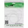 InLine 35121W USB-kabel USB 2.0 1 m USB A 2 x USB C wit