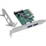 InLine 76666N interfacekaart/adapter intern USB 3.2 Gen 2 (3.1 Gen 2)