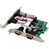 Interface-adapter InLine 76619E — accessoire voor seriële/parallelle connectiviteit